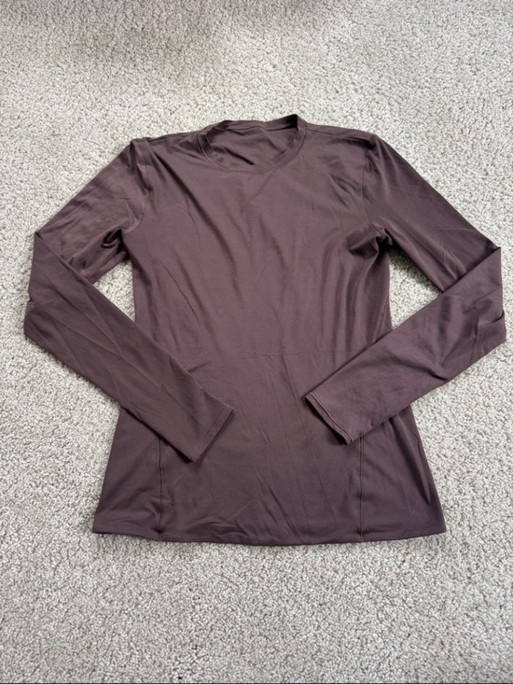 Brown Nulu Long Sleeve Top 4/XS